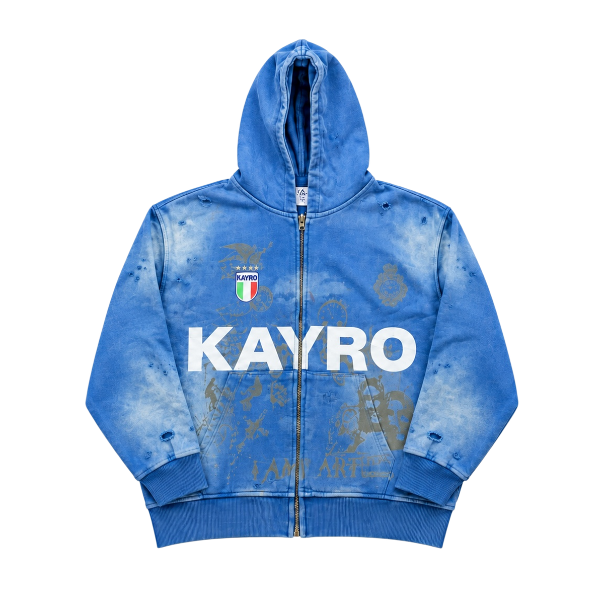 "Blue Hour" Zip-up Hoodie - CRG001