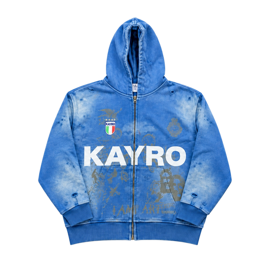 "Blue Hour" Zip-up Hoodie - CRG001