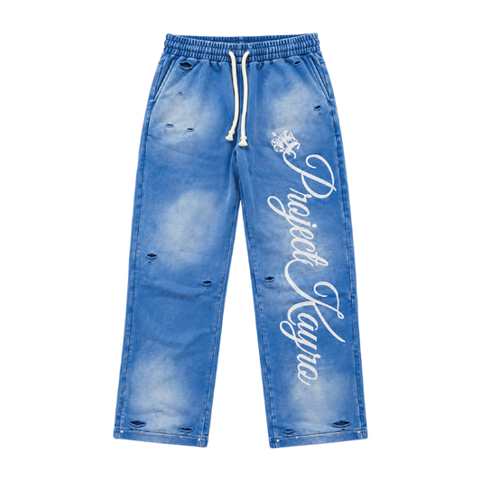 "Blue Hour" Baggy Sweatpants - CRG002